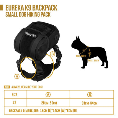 Eureka K9 Small Dog Vest - SEALSGLOBAL