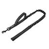 Black Quick-Release Reflective Dog Leash - SEALSGLOBAL